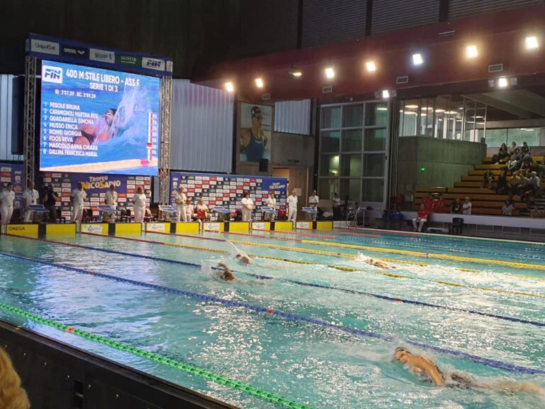 Nuoto, dall’8 al 10 novembre il Trofeo Nico Sapio