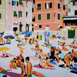 Town Beach V Painting X