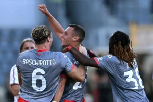 Cremonese regina per una notte, il Sassuolo cede 3-2