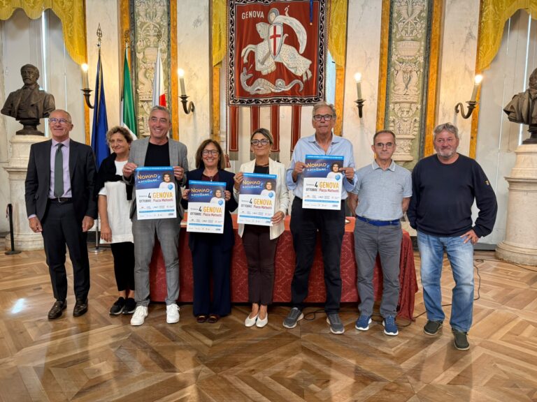 Il 4 ottobre torna in piazza Matteotti a Genova  “Nonno ascoltami”